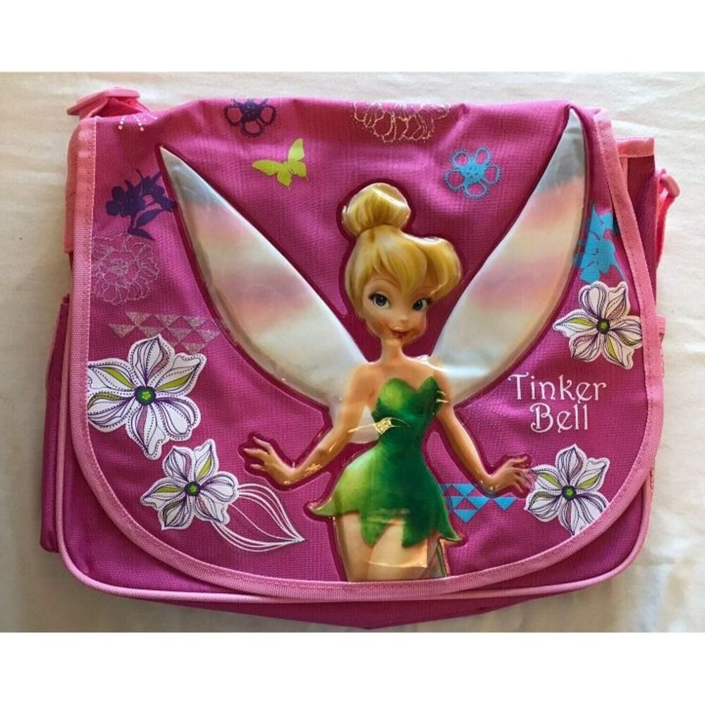 Disney Tinkerbell 14” x 11" x 4"  Pink M